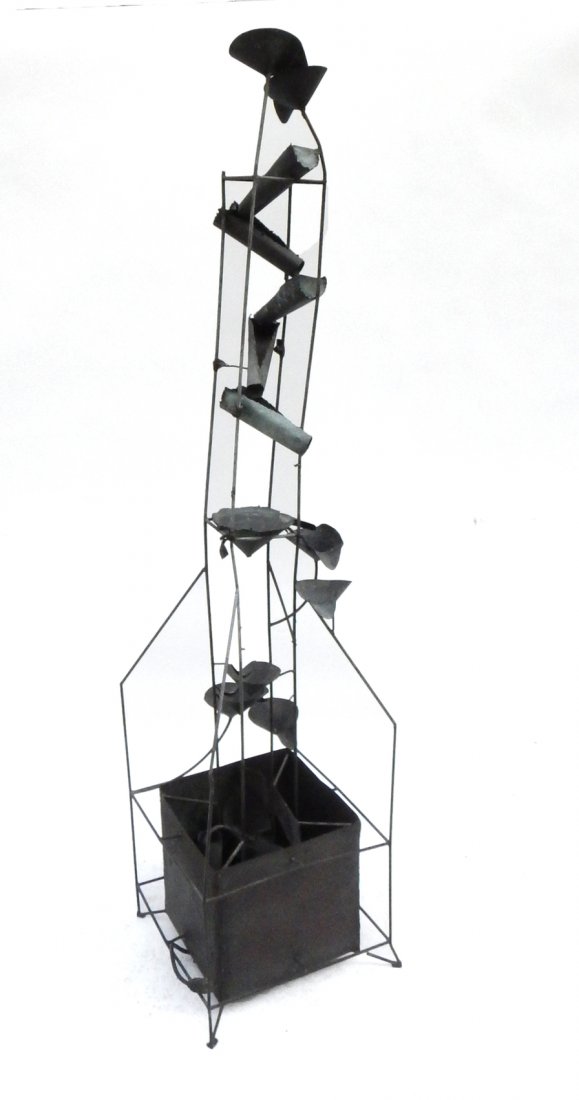 Sculptural Modern Interior Fountain (1 of 5)