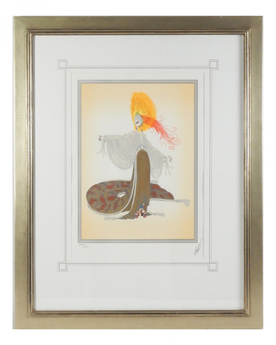 Erte, L'Oriental Lithograph (1 of 5)