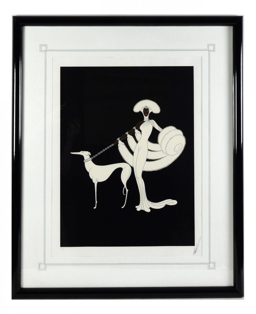 Erte "Symphony in White" - Lithograph (1 of 6)