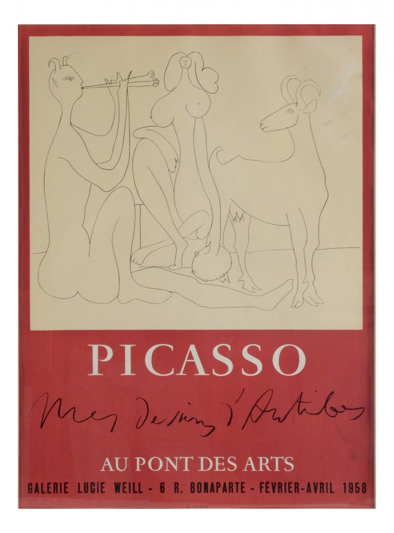 After Pablo Picasso, 1958 Poster (1 of 3)