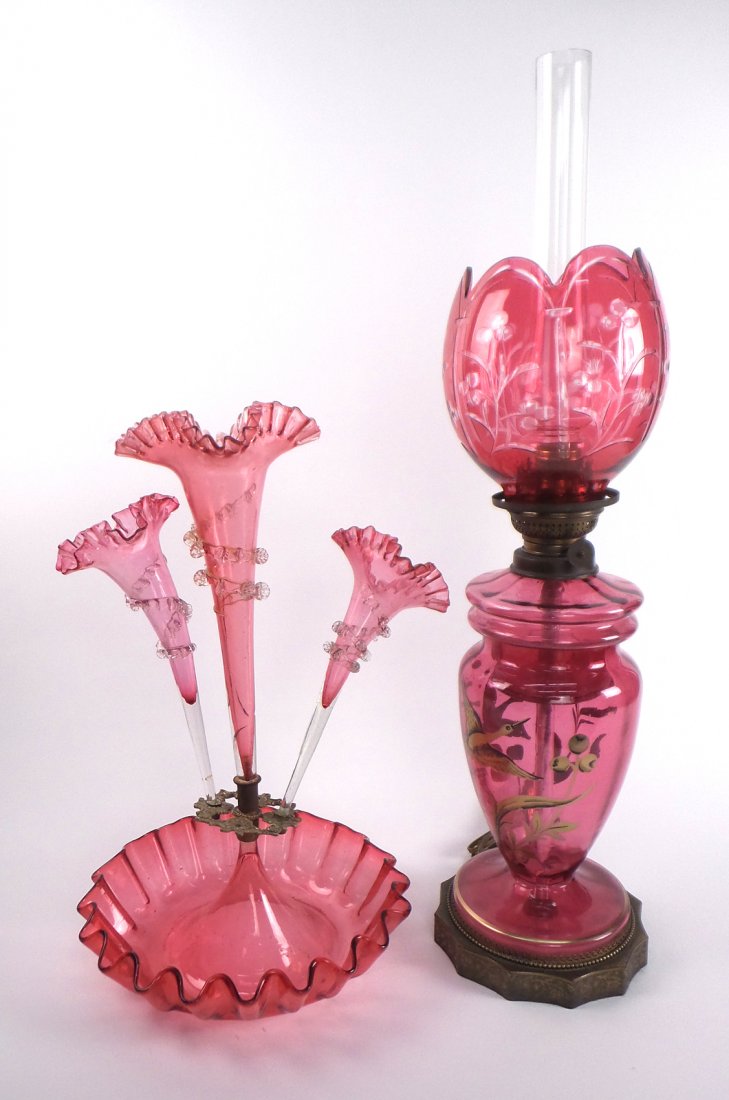 Table Lamp and Epergne (1 of 9)