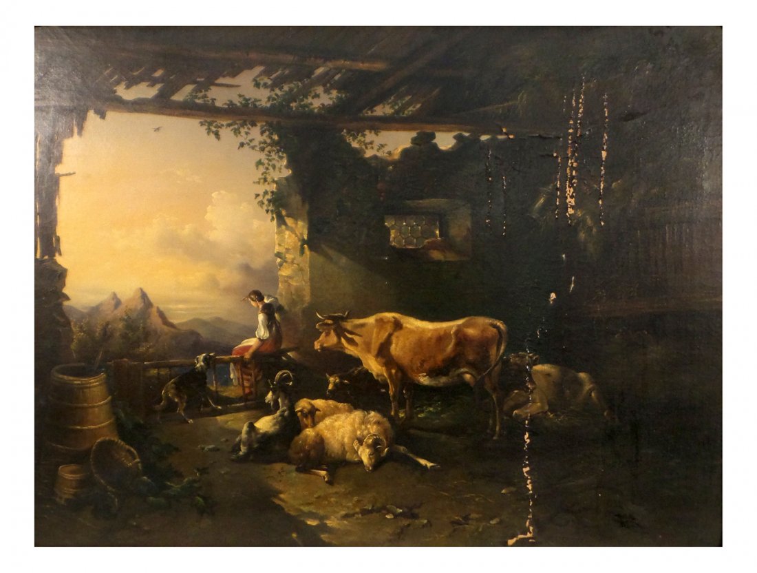 Otto Schindler, 19th C. Oil on Canvas (1 of 9)