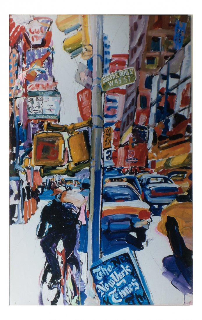Modern Print of Times Square (1 of 6)