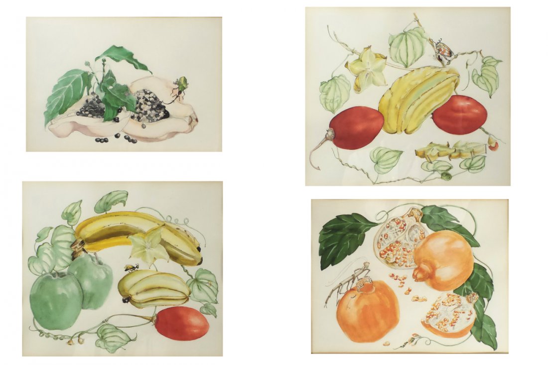 Group of Four Watercolors - Studies (1 of 9)