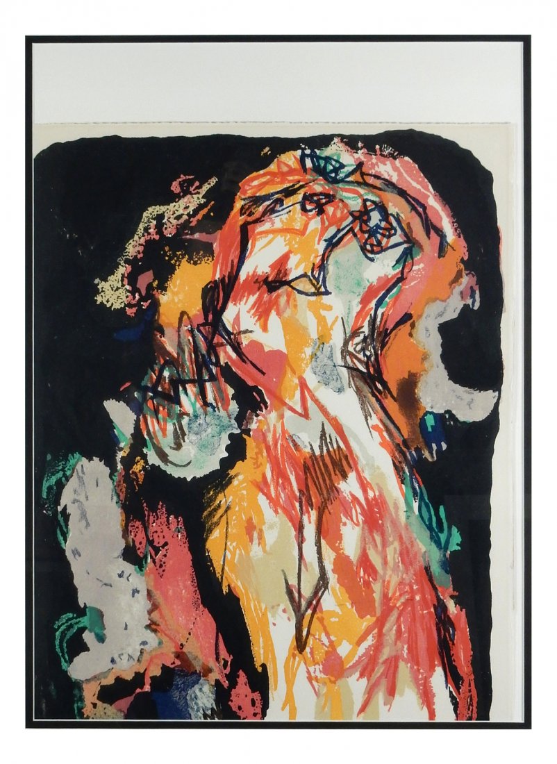 Karl Appel, Abstract Lithograph (1 of 7)