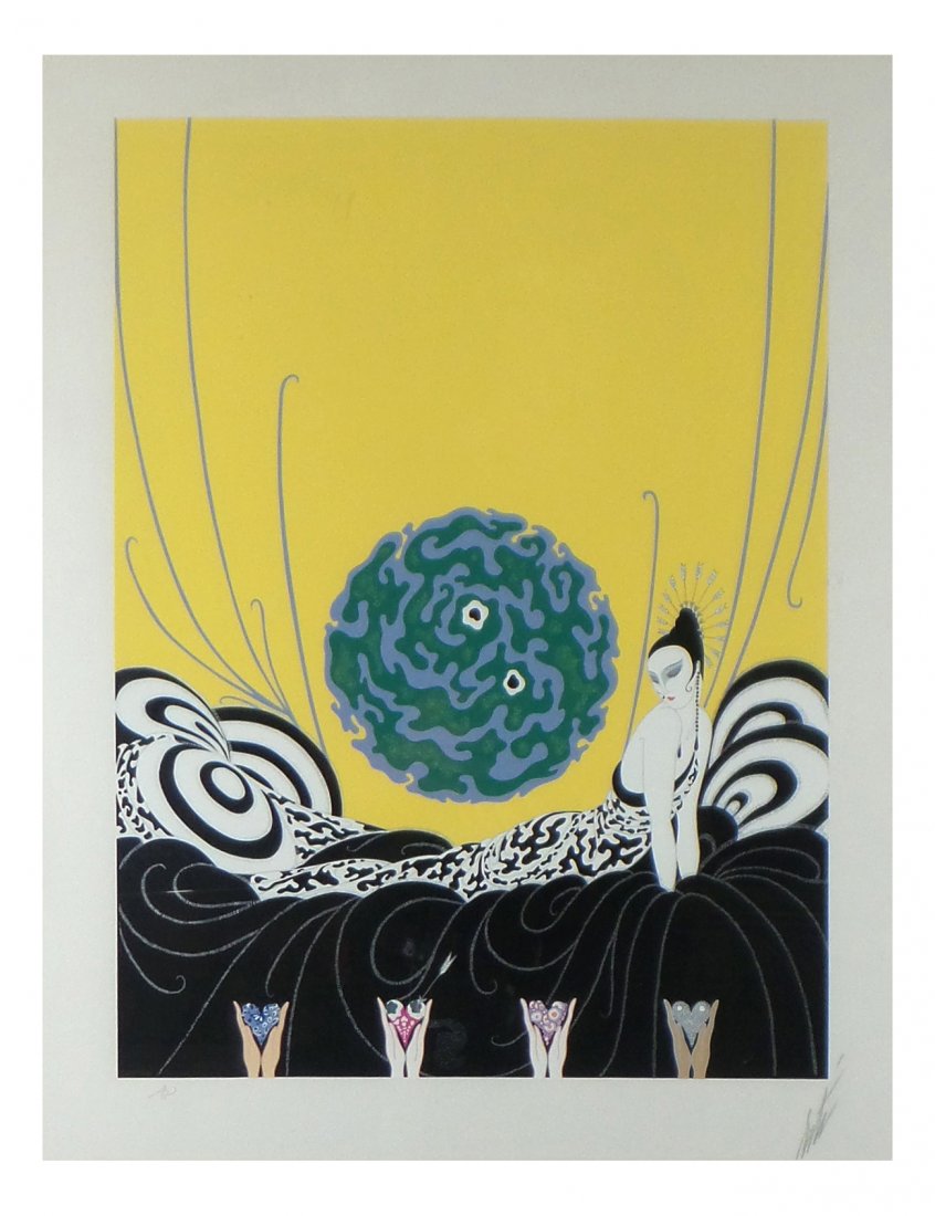 Erté, Signed Lithograph (1 of 7)