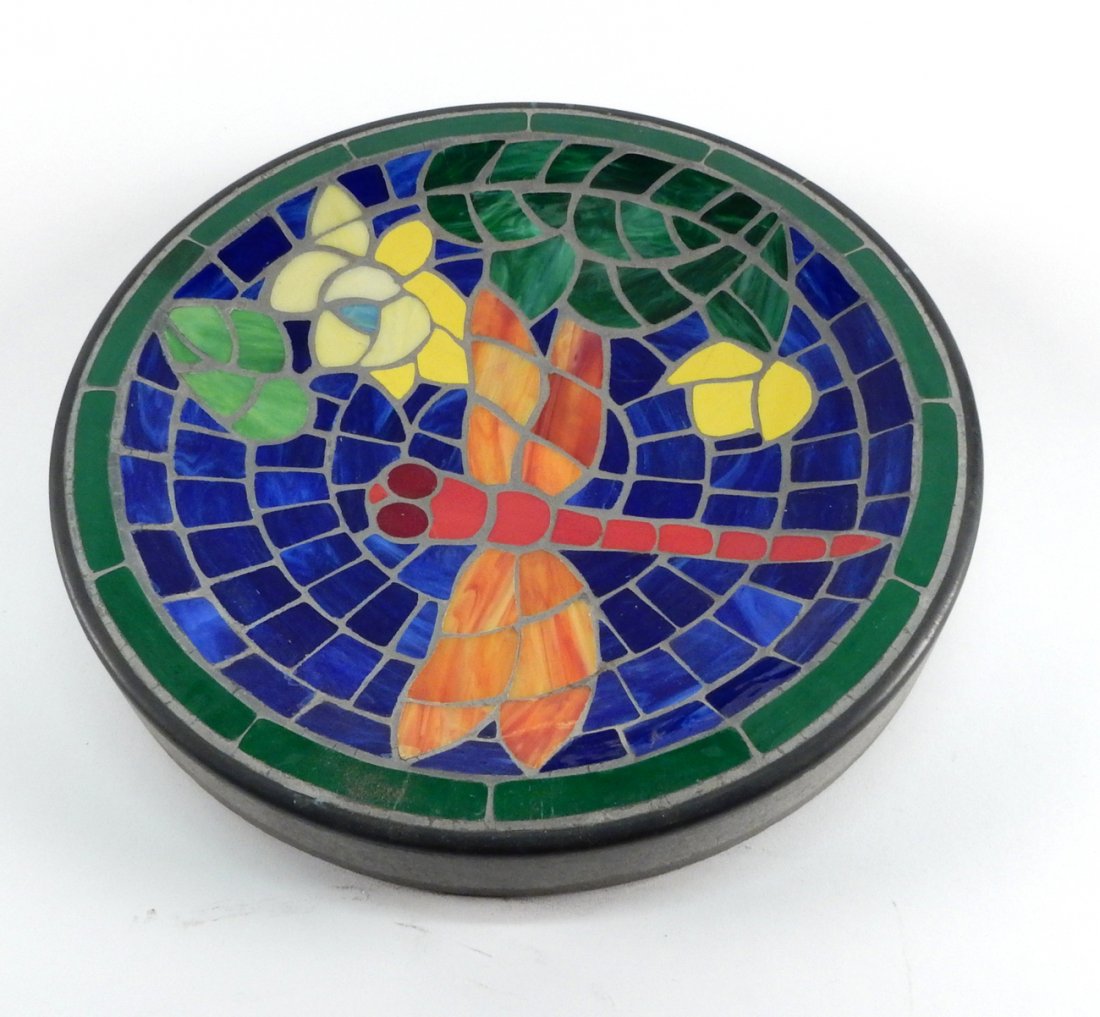 Mosaic Birdbath (1 of 4)