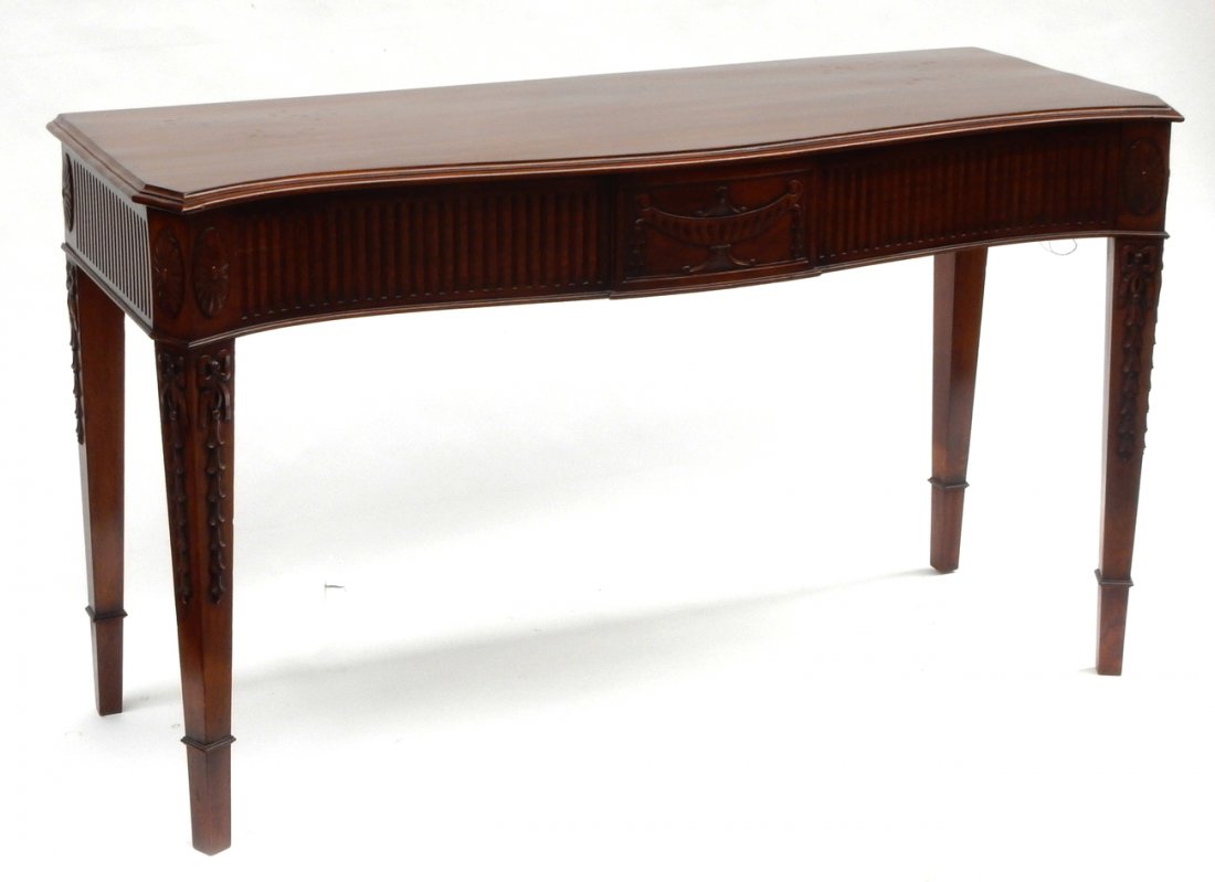 Adams-Style Mahogany Console (1 of 7)