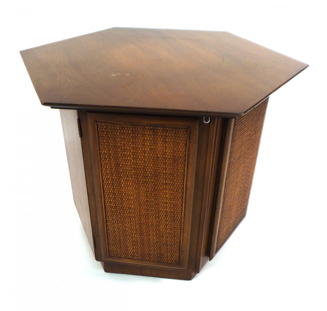 Modern Hexagonal Side Table (1 of 4)