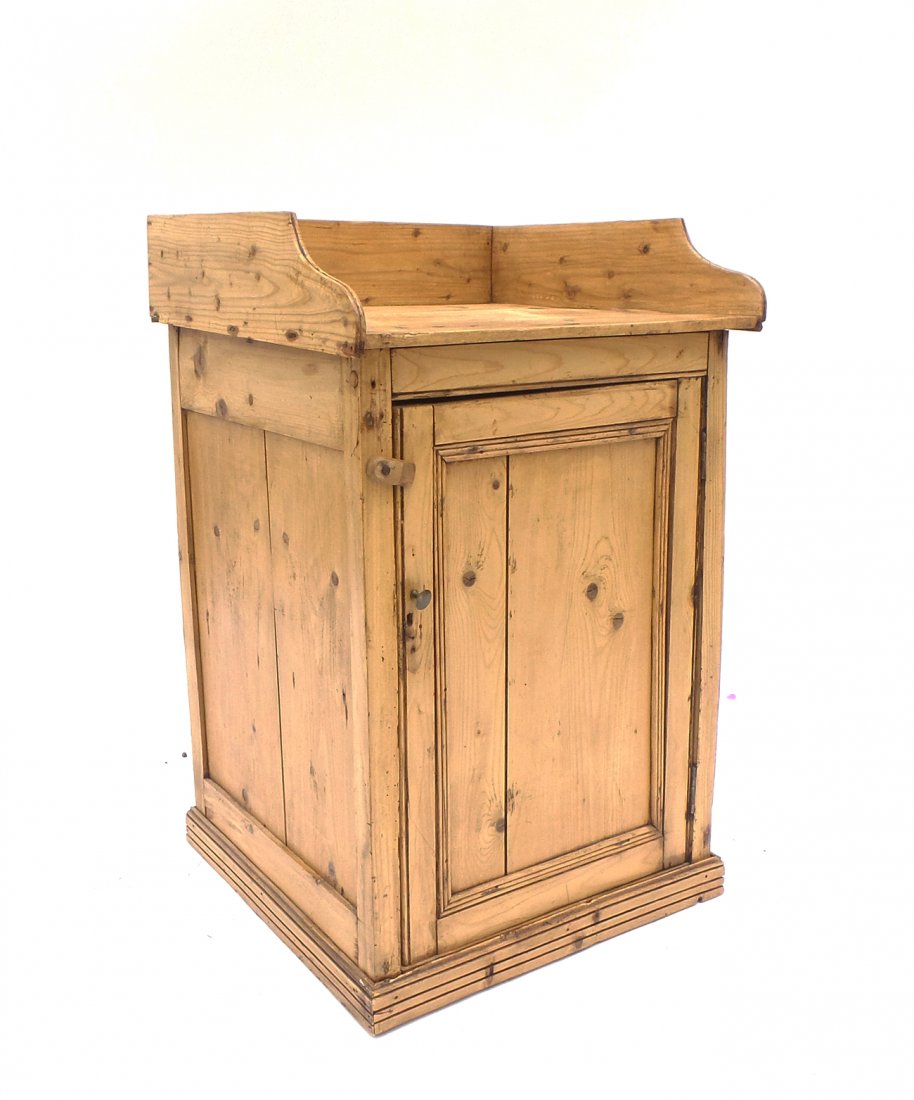 Antique Country Pine Night Stand (1 of 8)