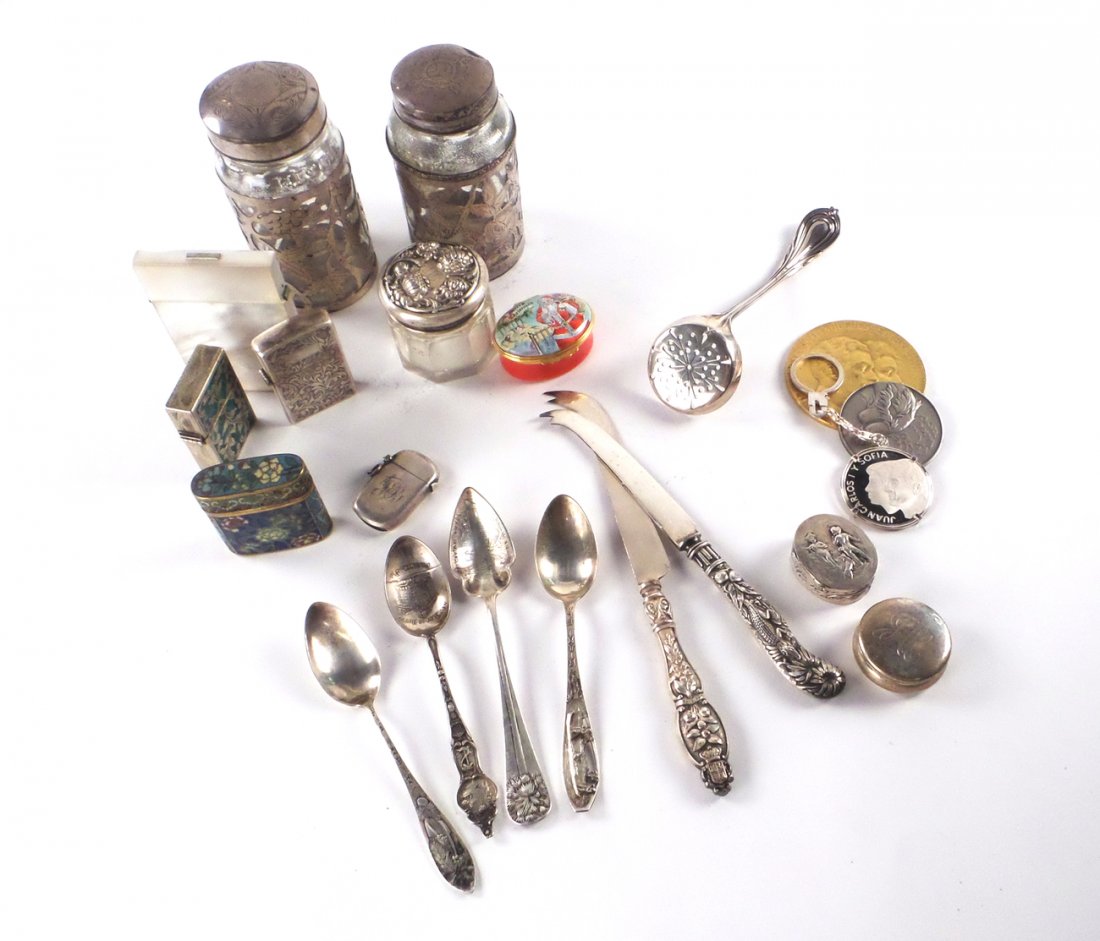 Assorted Sterling Silver Items and Other (1 of 10)