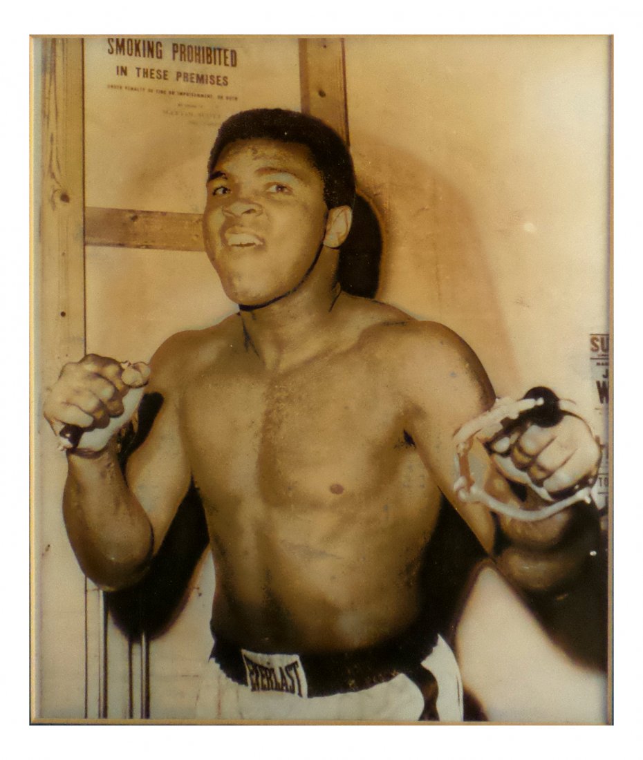 Menu & Photograph of Muhammad Ali (1 of 4)