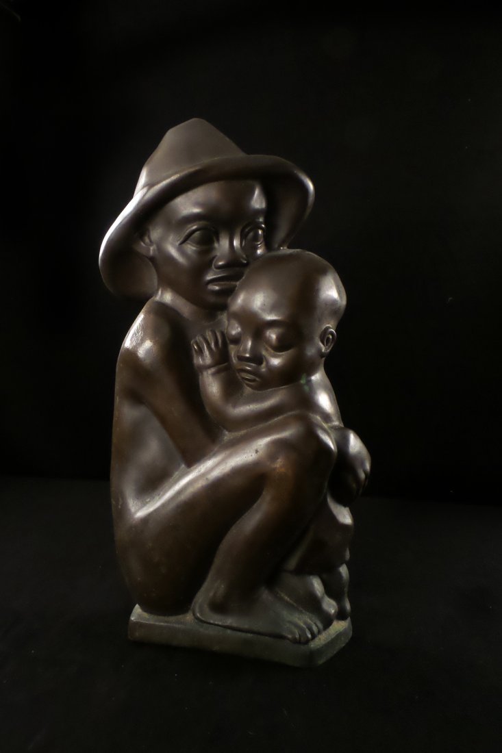 Bronze Sculpture, Two Figures (1 of 5)