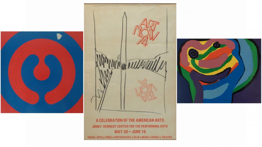 Modern Graphics Lot: Appel, Warhol,.... (1 of 10)