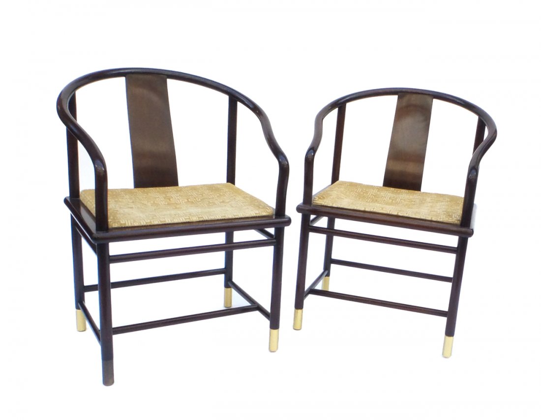 Pair of Chinese-Style Armchairs (1 of 8)