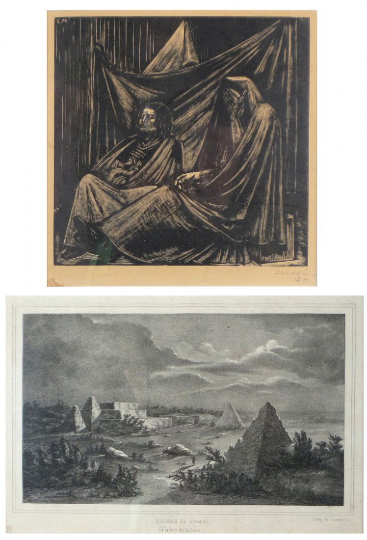 Two Framed Etchings (1 of 4)