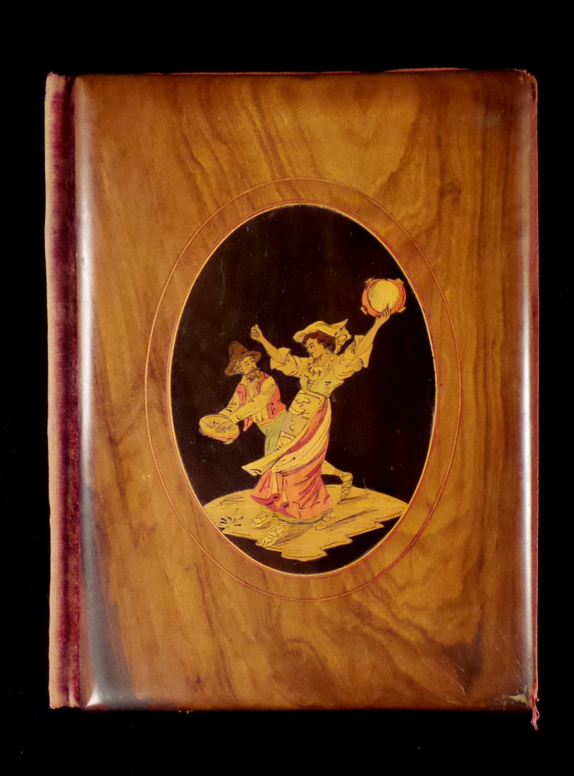 Vintage French Marquetry Letter Safe (1 of 10)