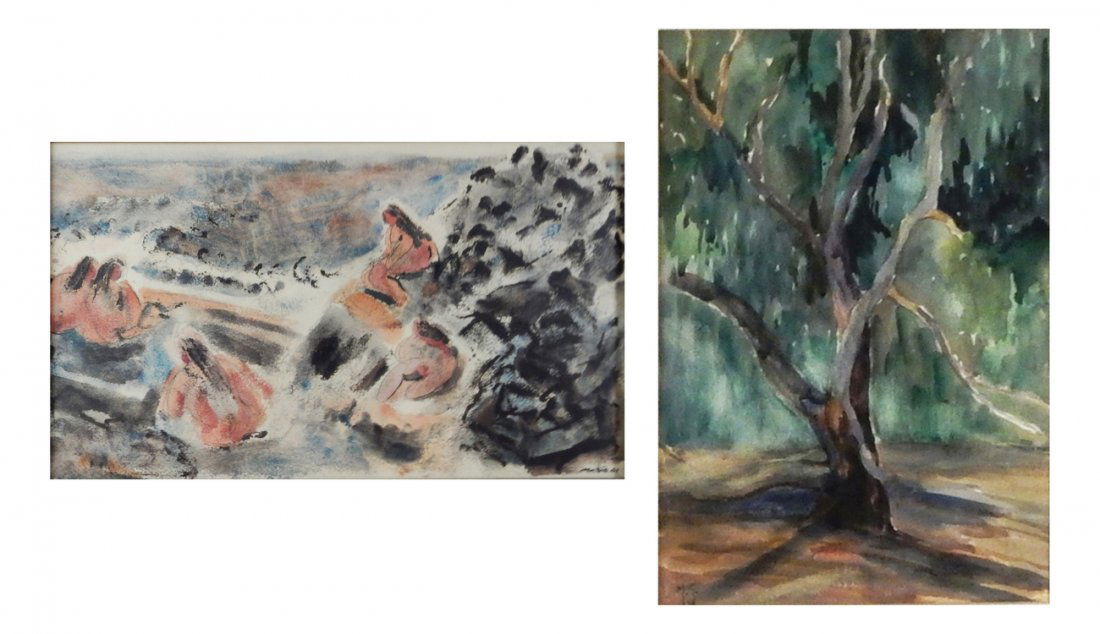 John Marin Print and Watercolor (1 of 8)