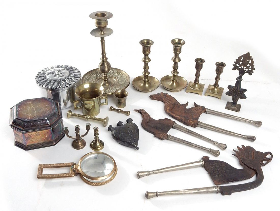 Assorted Miniature Brass Articles, More (1 of 9)