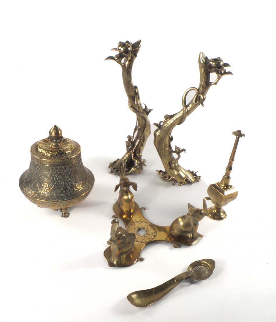Assorted Decorative Brass Items (1 of 10)