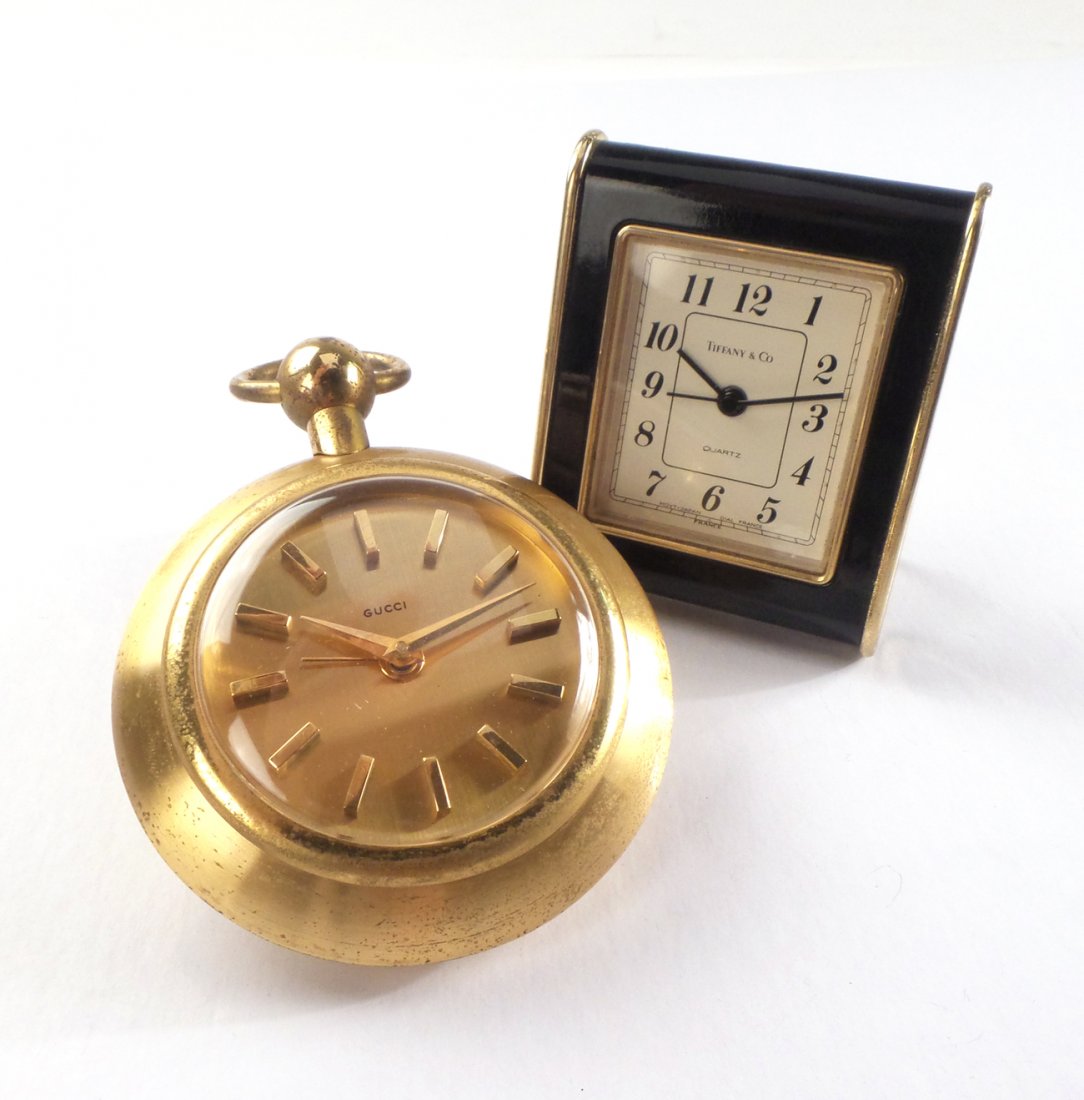 Vintage Gucci and Tiffany & Co. Clocks (1 of 7)