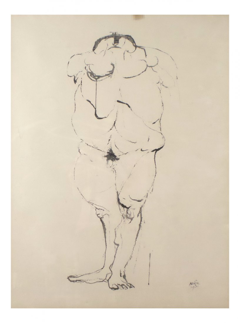 Leonard Baskin, Collotype Print- "Homer" (1 of 8)