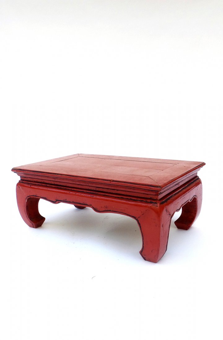 Small Low Asian Lacquered Table (1 of 5)