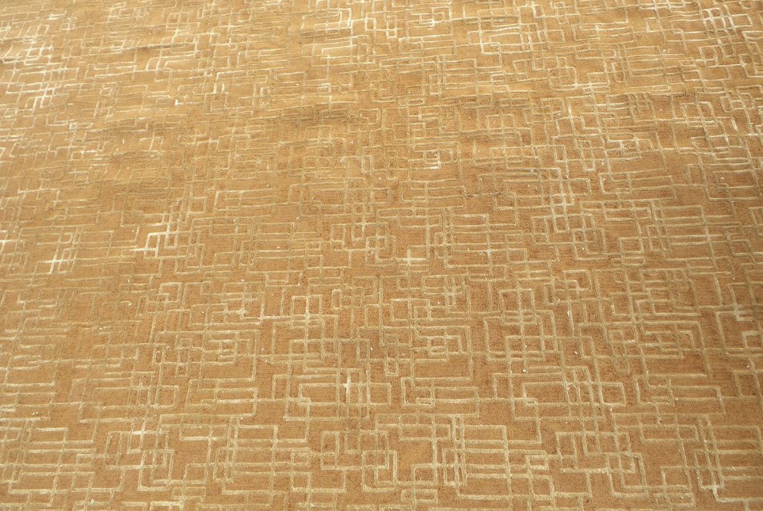 Modern Contemporary Wool & Silk Rug (1 of 7)