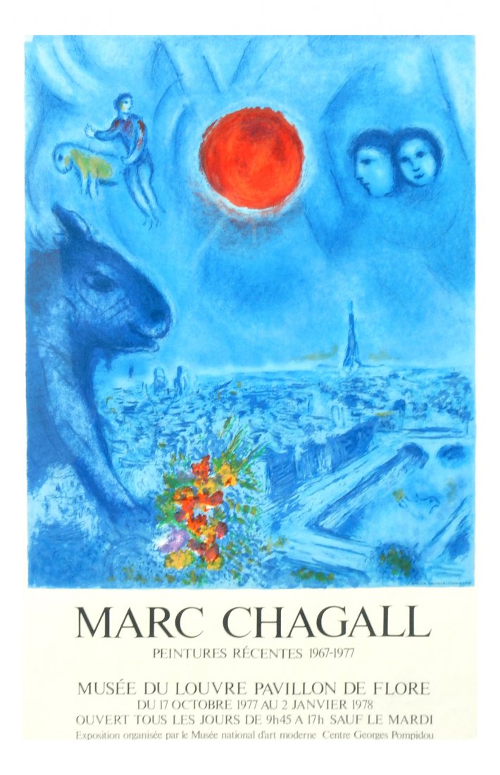 Chagall Exhibition Poster (1 of 5)