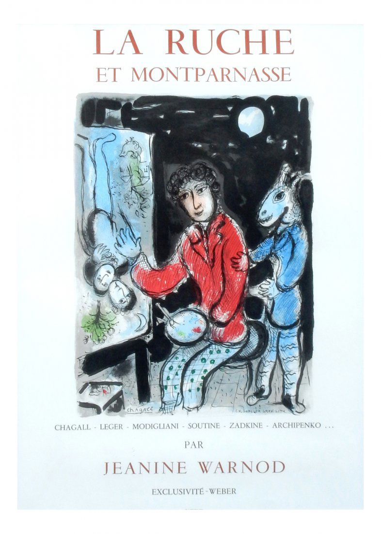 Chagall Exhibition Poster (1 of 5)