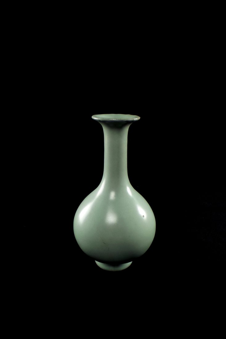 Asian Celadon Glaze Vase (1 of 8)