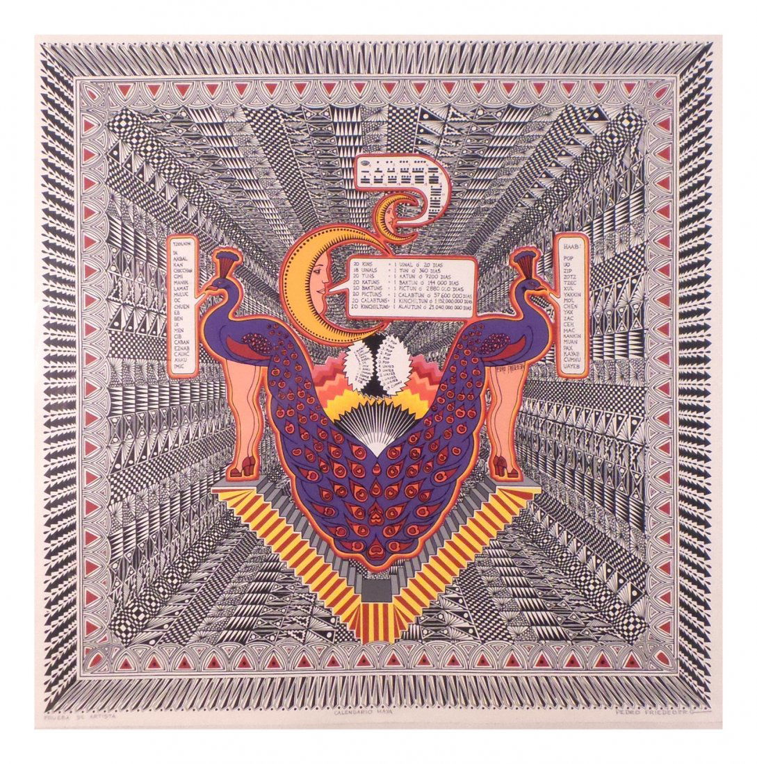 Pedro Friedeberg "Calendario Maya" (1 of 4)