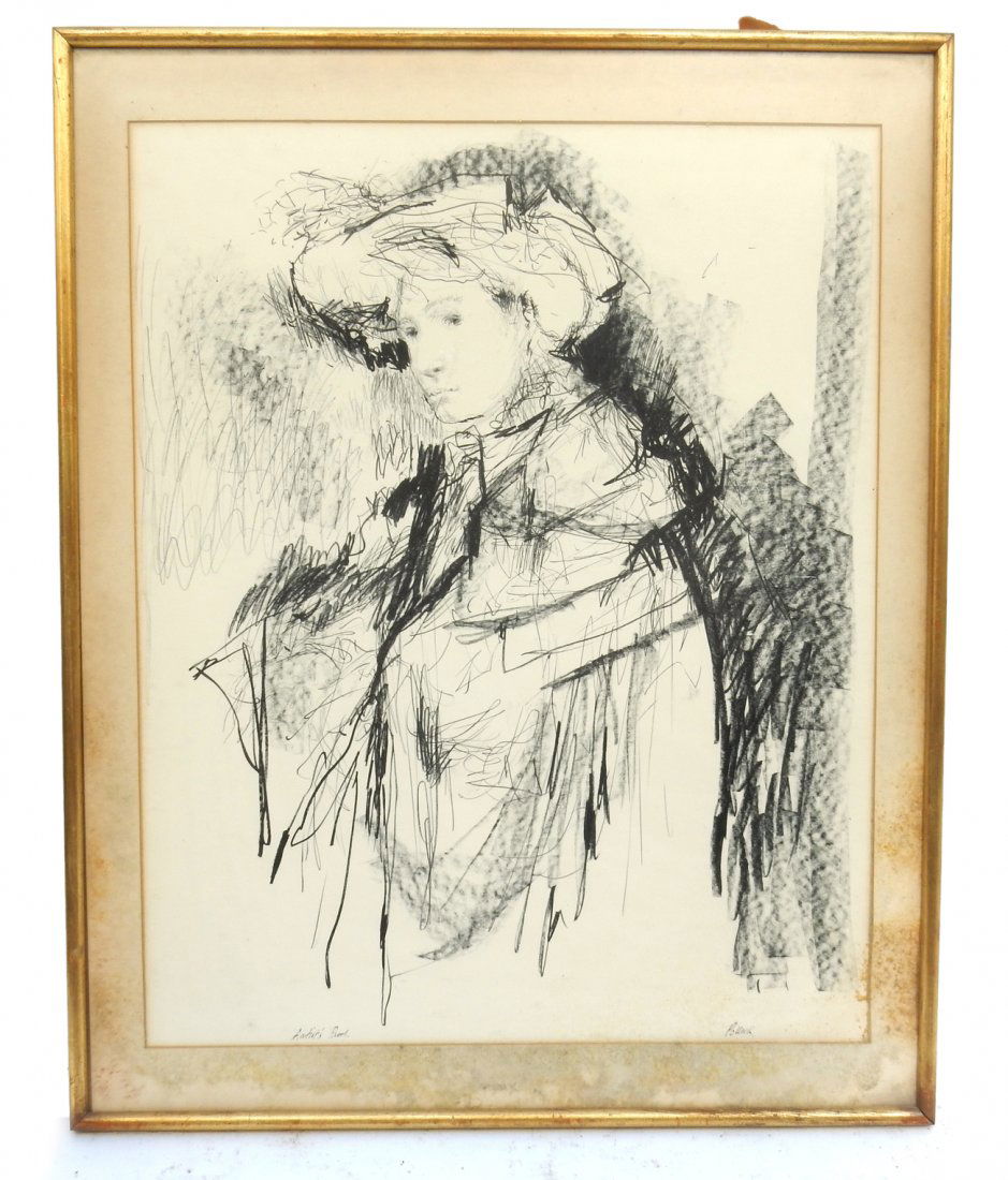 Pollack, Figure with Hat (1 of 6)