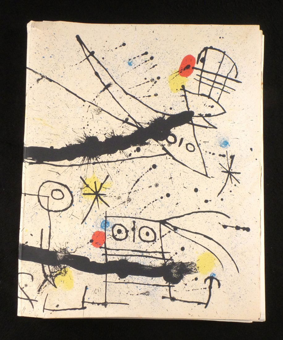 After Joan Miro, Folio of 32 Lithographs (1 of 10)