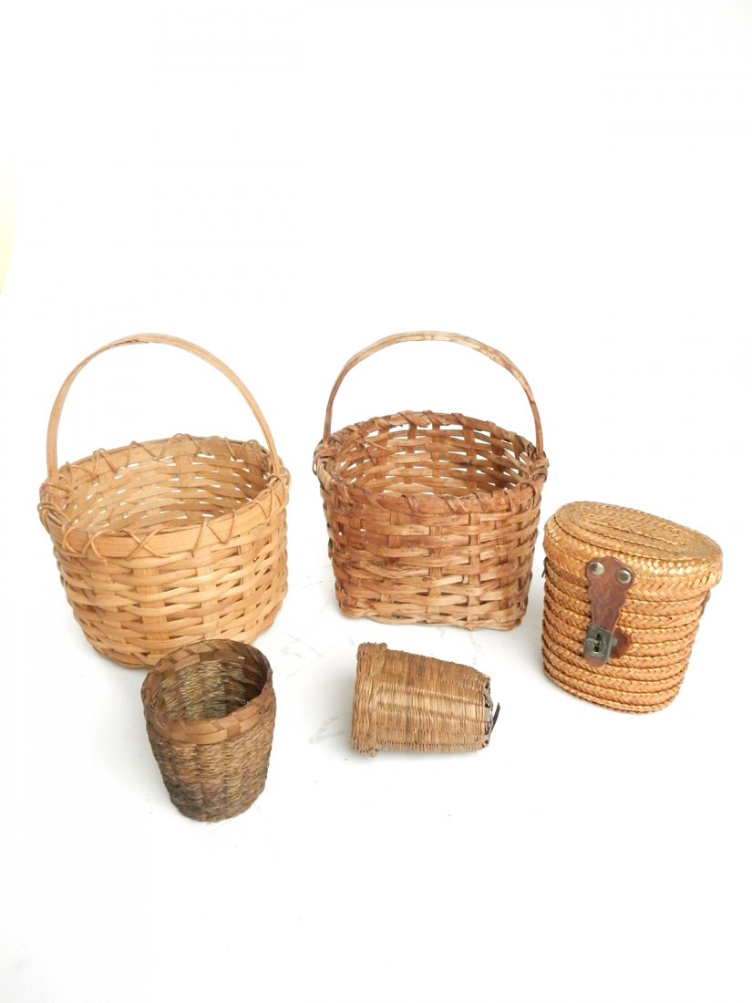 Five Woven Baskets (1 of 8)