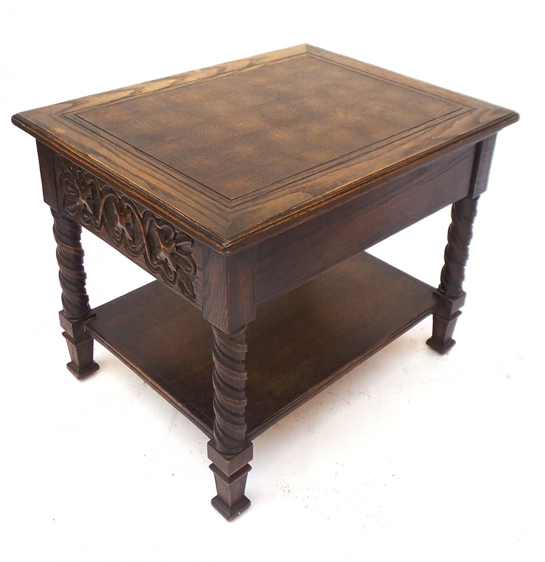 style oak side table style oak side table