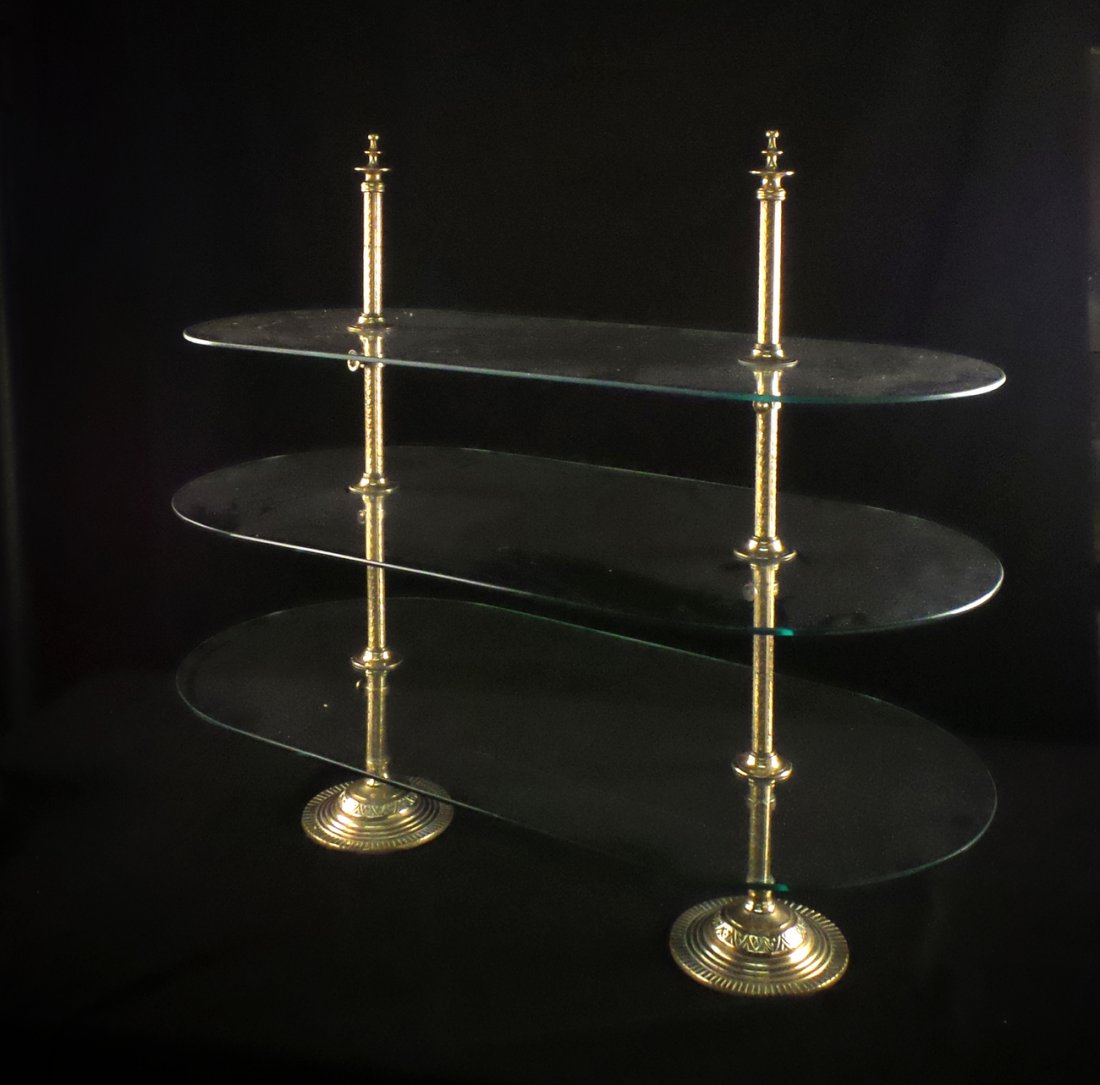 Brass and Glass Patisserie Stand (1 of 6)