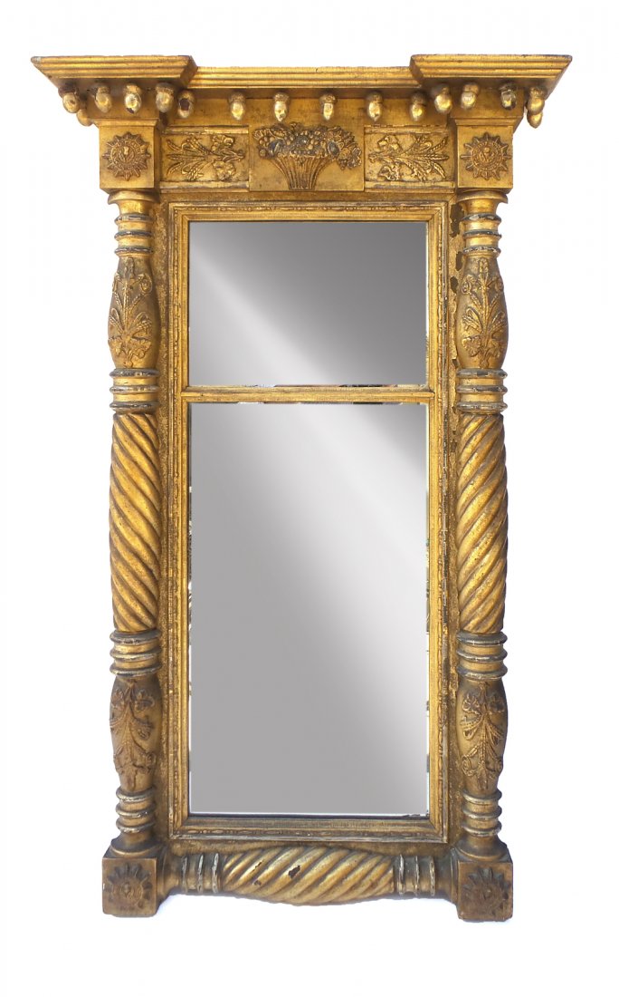 Classical Gilt Pier Mirror (1 of 3)