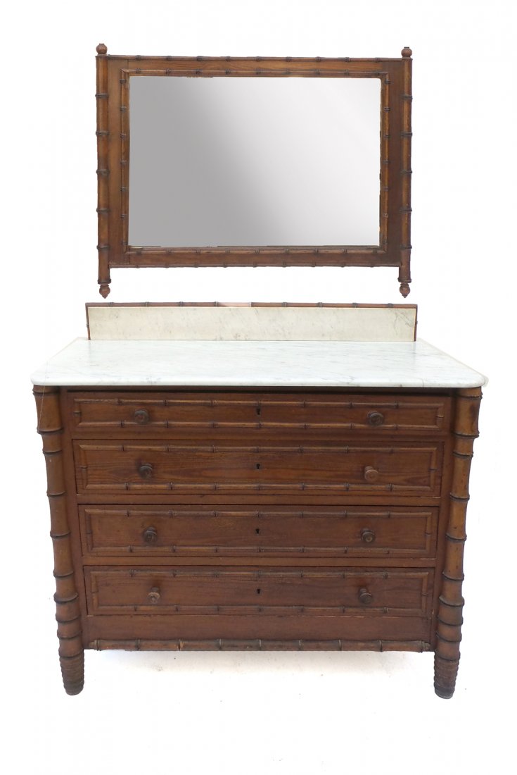 Marble Top Chest of Drawers (1 of 10)