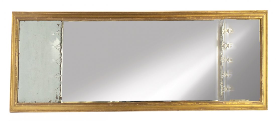 Gilt Wood Overmantle Mirror (1 of 5)