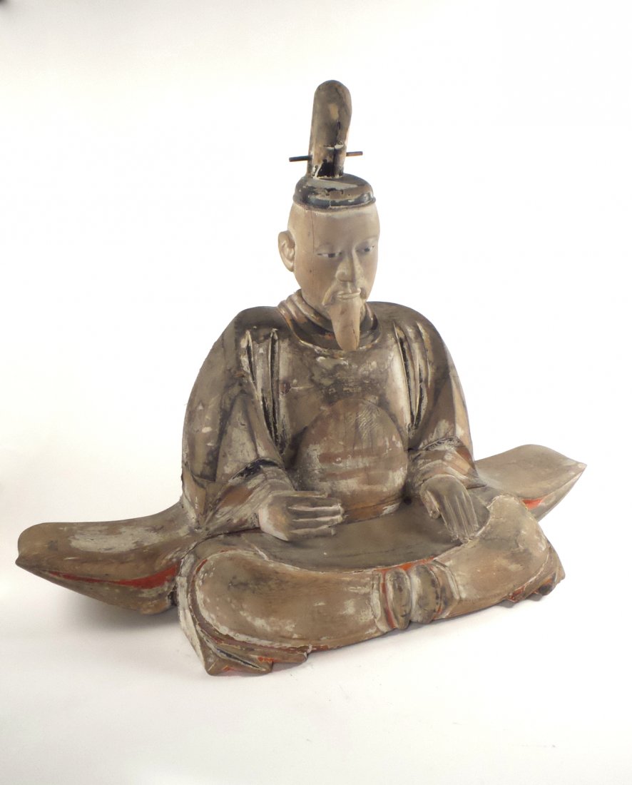 18th Century Japanese Seated Daimyo (1 of 8)