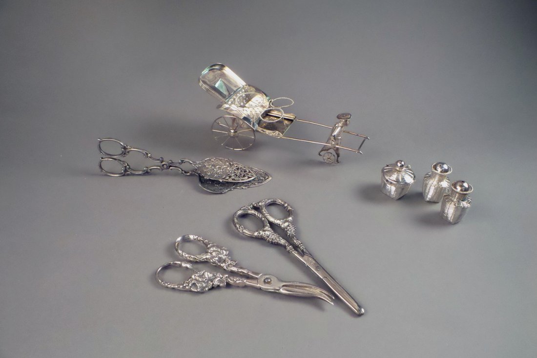 Continental Silver Tongs, Shears, more (1 of 5)
