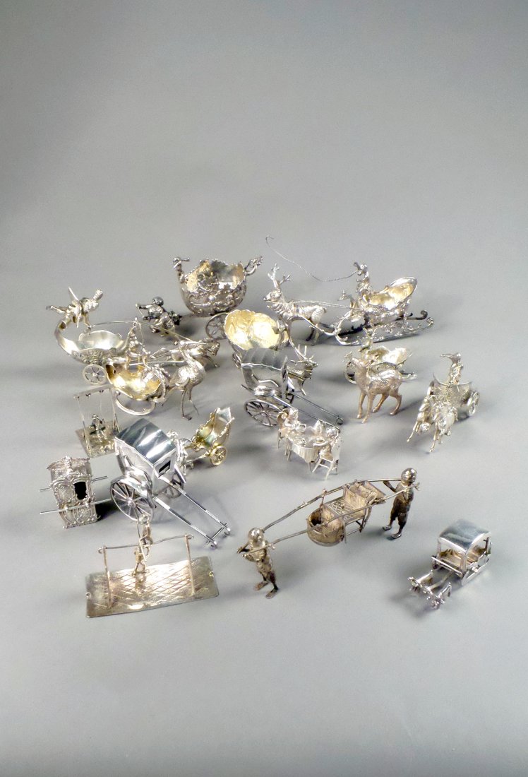 Group of Silver Figural Miniatures (1 of 8)