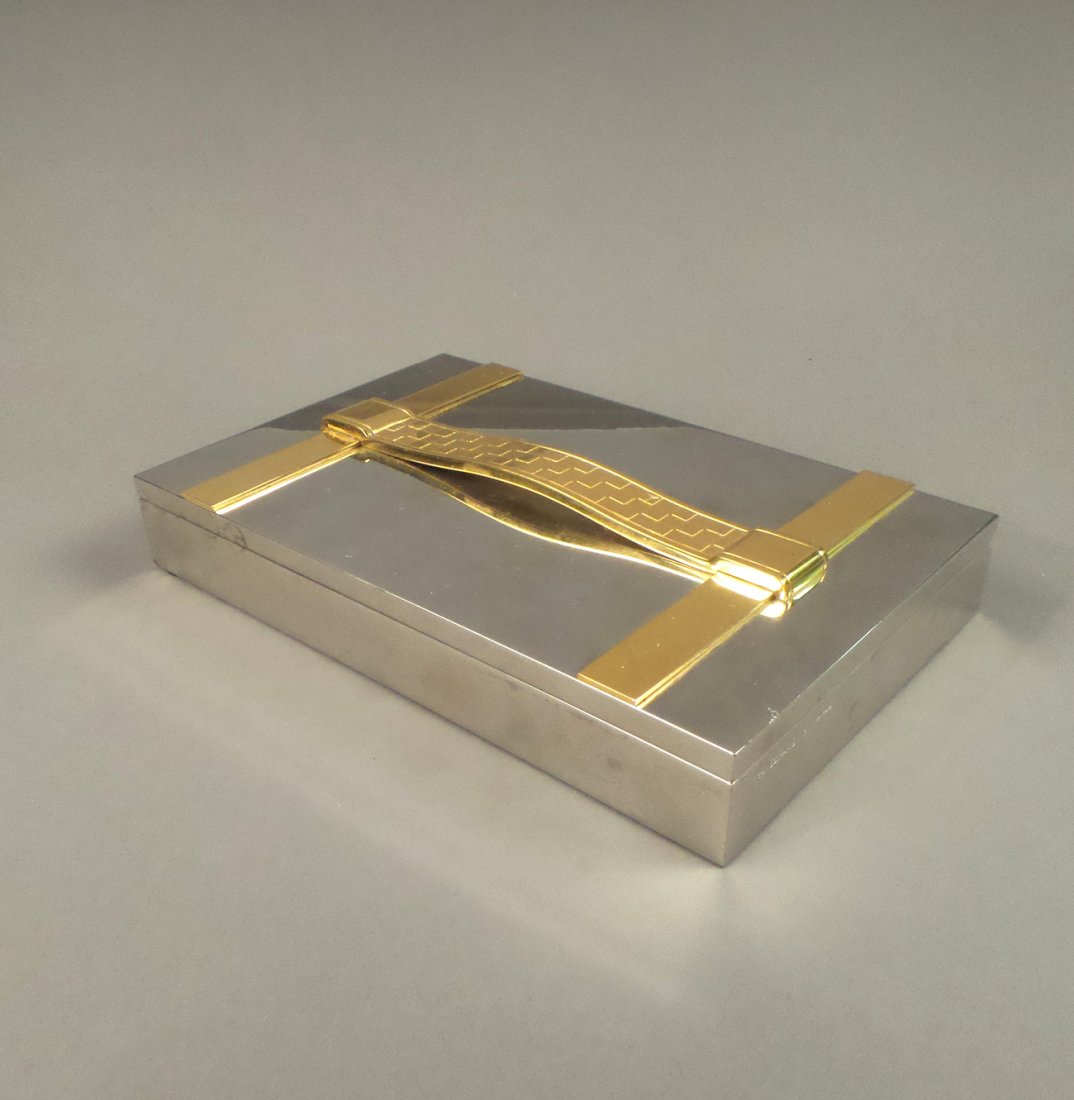 Hermès Paris Silver Cigarette Box (1 of 9)