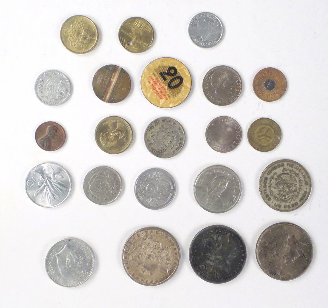 Small Group of Coins and Tokens (1 of 7)