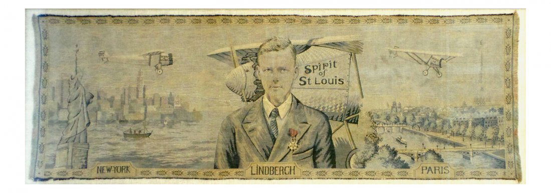 Lindbergh,"Spirit of St. Louis" Tapestry (1 of 5)