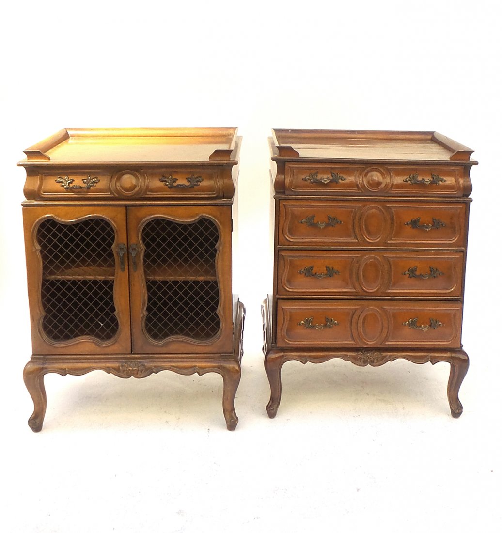 Two Provincial-Style Small Commodes (1 of 4)