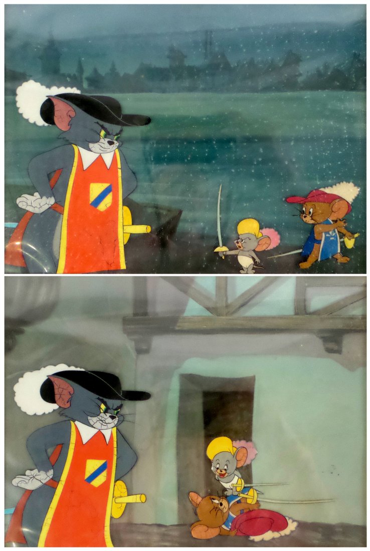 Two Framed Original "Tom & Jerry" Cels (1 of 2)