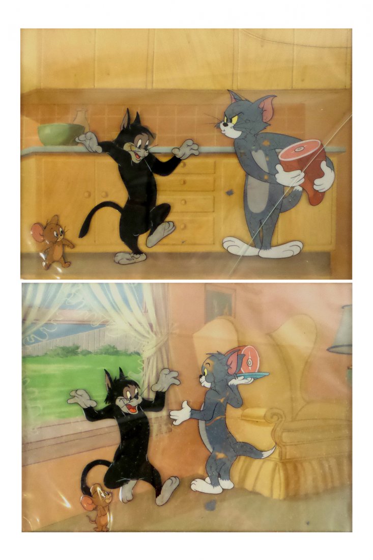 Two Framed Original "Tom & Jerry" Cels (1 of 3)