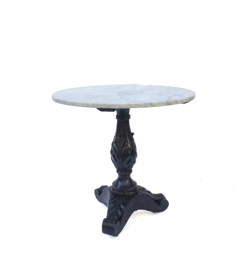 Marble Circular Center Table (1 of 4)